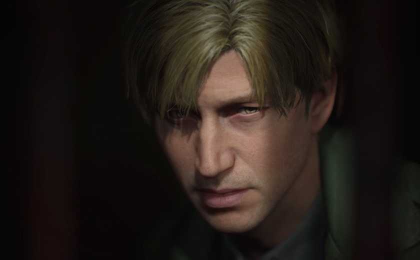 Silent Hill 2 James Sutherland close-up looking through rusted bars